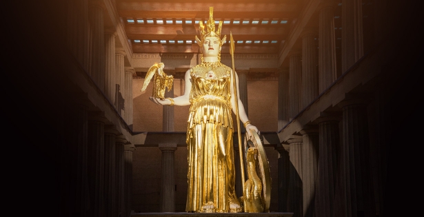 Золото Олимпии: статуя Афины Парфенос