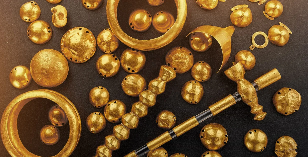 Come e dove sono stati trovati gli oggetti d'oro più antichi?