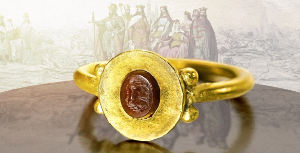 Golden ring of the Merovingian age