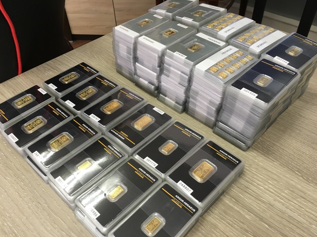 How to store your gold bars properly (Instructions in pictures)