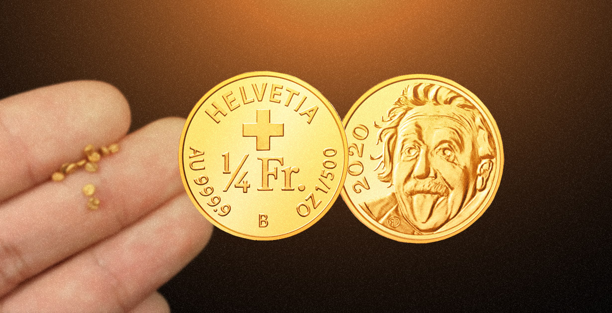 The world’s smallest gold coin