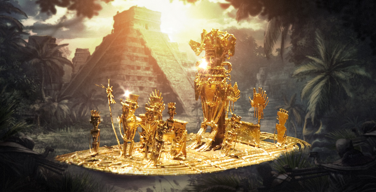 Legend of El Dorado: gold of the South American Indians