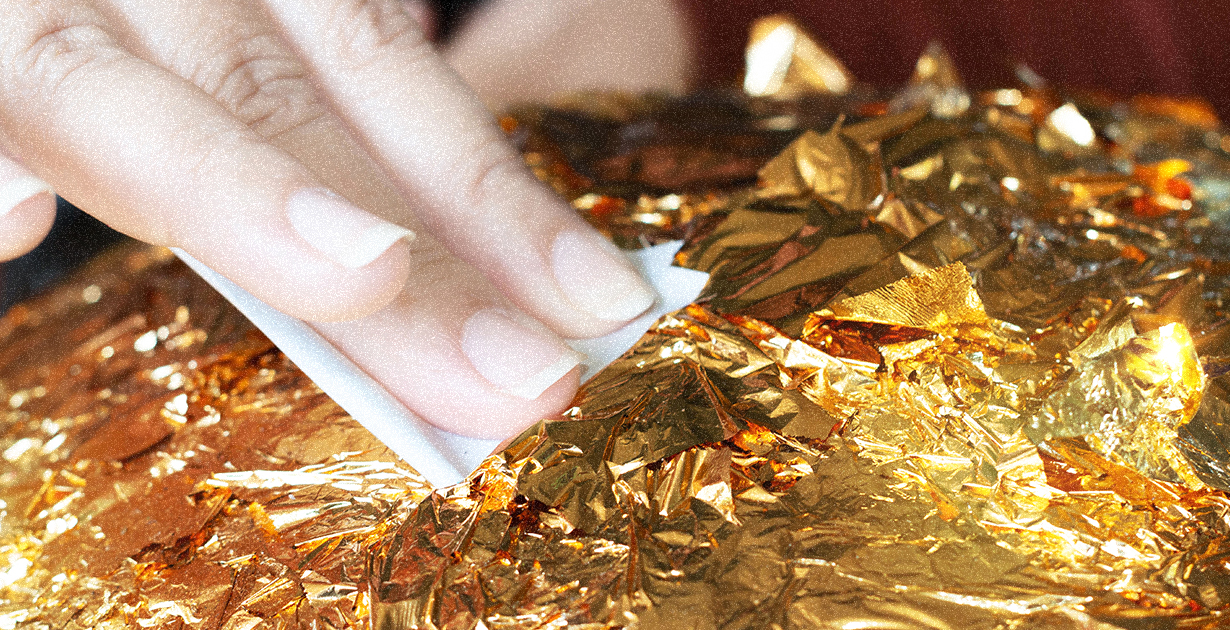 Golden luxury: how gold leaf is created and used
