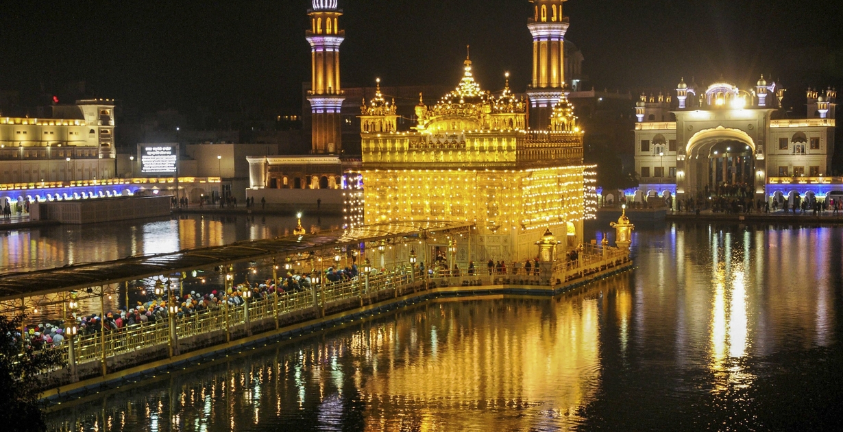 The Golden Temple of Sikhs