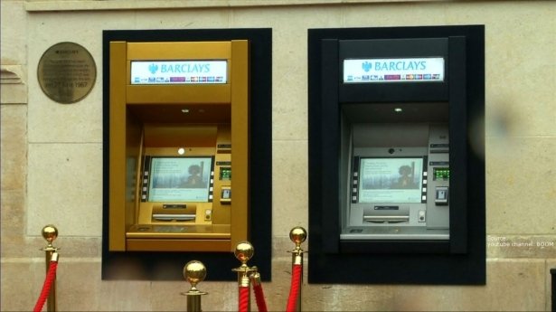 50th Anniversary: The World's First ATM Turns Gold!
